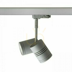 Beeba Ii Spotlight för 3-fas Silver Gray Rail 230 V Gu10 2x35 W. small 3