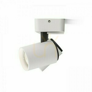 Dugme Ii Utanpåliggande lampa Vit/Antracit 230 V Gu10 2x35 W. small 1