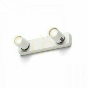 Dugme Ii Utanpåliggande lampa Vit/Antracit 230 V Gu10 2x35 W. small 4