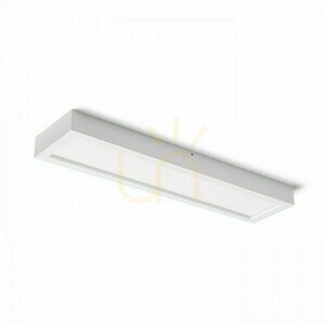 Strukturell LED-lampa för utanpåliggande montering 60x15 Vit 230 V 22 W 3000 K small 2