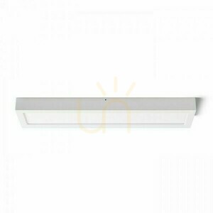 Strukturell LED-lampa för utanpåliggande montering 60x15 Vit 230 V 22 W 3000 K small 3