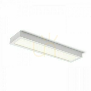 Strukturell LED-lampa för utanpåliggande montering 60x15 Vit 230 V 22 W 3000 K small 0