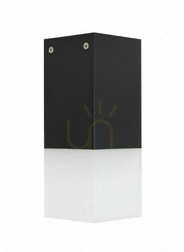 Kontrollera Utomhus taklampa SU-MA CUBE svart 20W aluminium PMMA CB-S BL