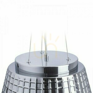 Rendl CORONA pendellampa i kromat glas, E27, max. 15 W, R12055 small 3