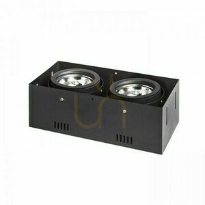 Electra Ii Infälld armatur Svart 12 V G53 2x50 W. small 4