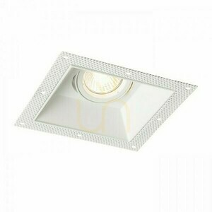 Infälld Ipso Sq Ramlös Vit 230 V Gu10 50 W armatur. small 1