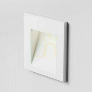 Infälld utomhusarmatur Tess Sq Vit 230 V Led 3 W Ip54 3000 K small 0