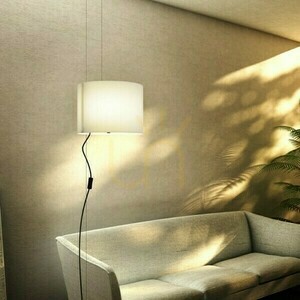 Broadway Pendellampa Justerbar Vit Krom 230 V E27 42 W. small 4
