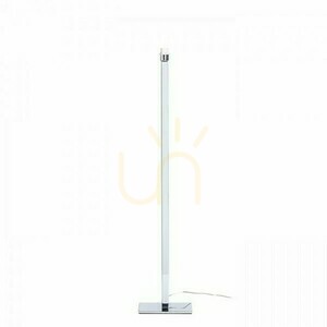 Plaza Golvstående lampa Vit krom 230 V E27 42 W. small 2