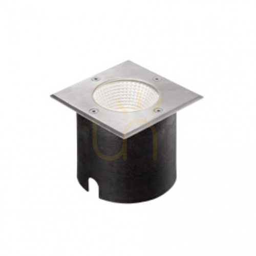 Kontrollera Infälld utomhusarmatur Rizz Sq 125 Rostfritt stål 230 V Led 7 W 41° Ip67 3000 K
