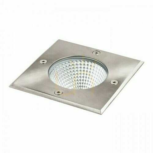 Kontrollera Infälld utomhusarmatur Rizz Sq 125 Rostfritt stål 230 V Led 7 W 41° Ip67 3000 K