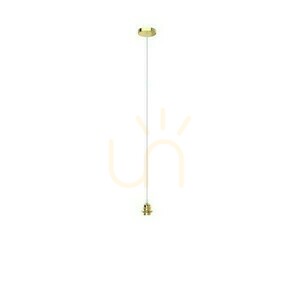 Elisa pendelset vit-guld 230 V E27 LED 15 W small 0