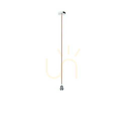 Kontrollera Upphängningsset för lampskärm Rendl ELISA R11875 krom, röd kabel, E27