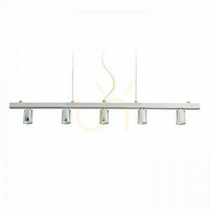 Skärm, Lampskärm Rallong V Pendel Sockel Krom 230 E27 5x42 B. small 1