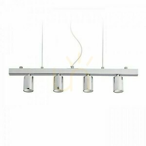 Lampskärm, Lampskärm Rallong Iv Pendel Sockel Krom 230 V E27 4x42 W. small 1