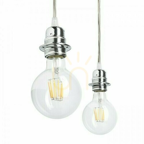 Kontrollera Rendl KOMBIX 6 pendelset krom CHB+TC+CHF 230V E27 max. 6x15W