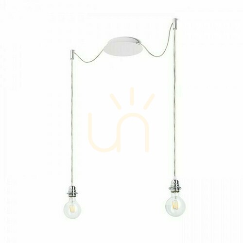Kontrollera Skärm, Lampskärm Kombix 2 Hängande Set Bp+Tk+Cho 230 V E27 2x28 W.