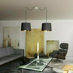 Skärm, Lampskärm Kombix 2 Hängande Set Bp+Ck+Cho 230 V E27 2x28 W. small 2