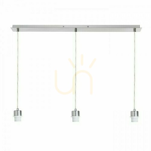 Kontrollera Takpendelbas More 80 krom E27 3x15 W 80 cm