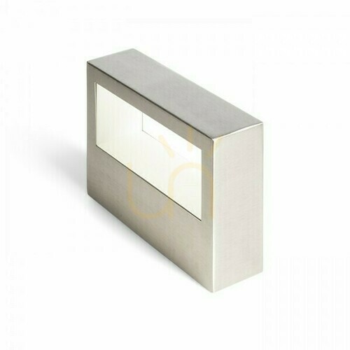 Kontrollera Chloe vägglampa för utomhusbruk Rostfritt stål 230 V Led 9 W Ip65 3000 K