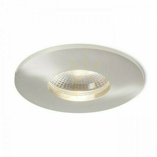 Kontrollera Infälld armatur Waterboy R Nickel Mat 230 V Led 10 W 40° Ip65 3000 K