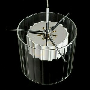 Estra I Vit transparent glaspendellampa 230 V Led 5 W 3000 K small 2