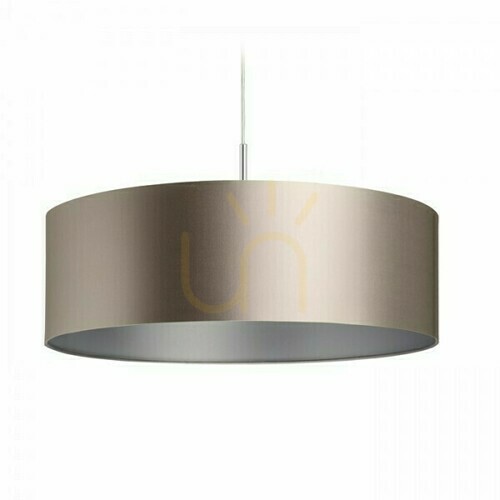 Kontrollera Skärmar, lampskärmar Ron 60/19 Monaco Dove Grey/Silverrene Pvc Max. 23 W