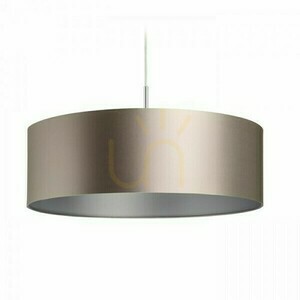 Skärmar, lampskärmar Ron 60/19 Monaco Dove Grey/Silverrene Pvc Max. 23 W small 0