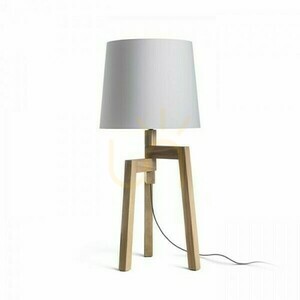 Lampskärm, Conny 35/30 Golv Polycotton Vit/Vit PVC Max lampskärm. 23 W small 1