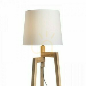 Lampskärm, Conny 35/30 Golv Polycotton Vit/Vit PVC Max lampskärm. 23 W small 4