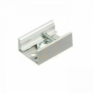Eutrac Lighting skenadapter för 3-fas silvergrå skena. small 3