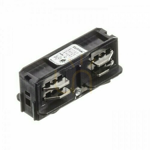 Kontrollera Rendl EUTRAC rak skenkoppling R11318 svart 230 V
