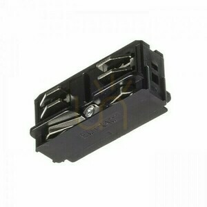 Rendl EUTRAC rak skenkoppling R11318 svart 230 V small 0