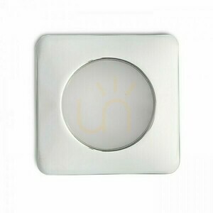 Infälld armatur Inez Sq Krom 12 V= Led 3 W Ip44 3000 K small 3