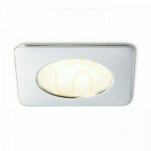Infälld armatur Inez Sq Krom 12 V= Led 3 W Ip44 3000 K small 4