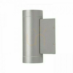 Vägglampa för utomhusbruk Mizzi Ii Silver Grey 230 V Gu10 2x35 W Ip54 small 2