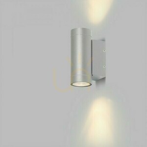 Vägglampa för utomhusbruk Mizzi Ii Silver Grey 230 V Gu10 2x35 W Ip54 small 3
