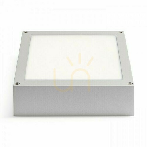 Kontrollera Plafonds Utomhus Scott Tak Silvergrå 230 V Led 9,8 W Ip54 3000 K