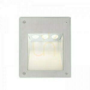 Infälld utomhusarmatur Accord I väggen Rostfritt stål 230 V Led 3 Ip65 3000 K small 0