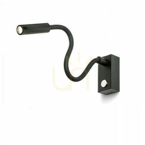 Kontrollera Vägglampa Aim On Flexibel Arm Svart 230 V Led 3 W 45° 3000 K