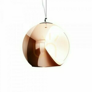 Beau Monde 25 koppar glas pendellampa 230 V E27 W. small 2