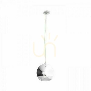 Beau Monde 35 Pendellampa Kromat glas/Transparent glas 230 V E27 25 W. small 4