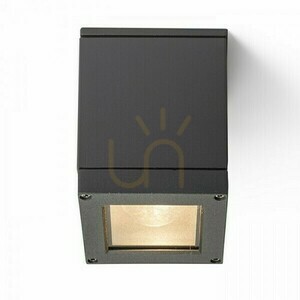 Plafonds Utomhus Quadra M Tak Antracit 230 V E27 75 W Ip54 small 1
