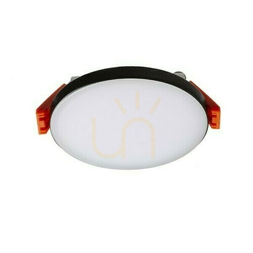 Kontrollera Infälld armatur Bjork R 9 Black 230 V Led 6 W 3000 K