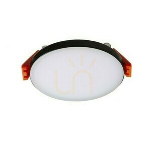 Infälld armatur Bjork R 9 Black 230 V Led 6 W 3000 K small 2