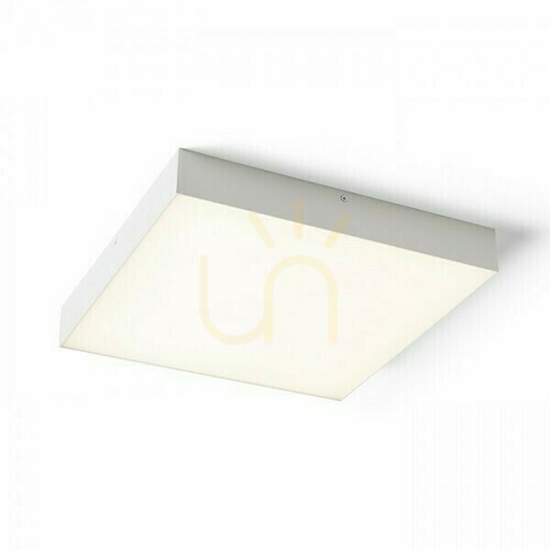 Kontrollera Larisa Sq 40 Takplafond Vit 230 V Led 50 W 3000 K