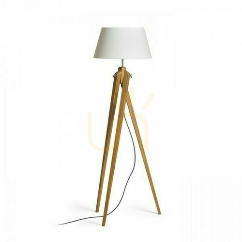 Kontrollera Ambitus Lampskärm Tillbehör Golvstativ Bambu 230 V E27 28 Watt.