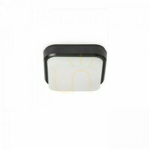 Utomhus Plafonds Taris Sq 17 Utanpåliggande Svart Plast 230 V Led 8 W Ip54 3000 K small 3