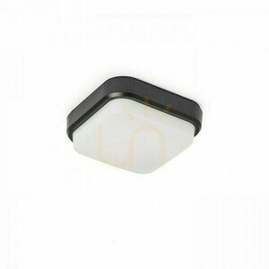Utomhus Plafonds Taris Sq 17 Utanpåliggande Svart Plast 230 V Led 8 W Ip54 3000 K small 0