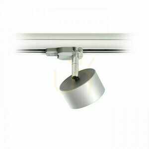 Rendl PIXIE spot för 3-fasskena, silvergrå/krom, GX53, 7 W small 3